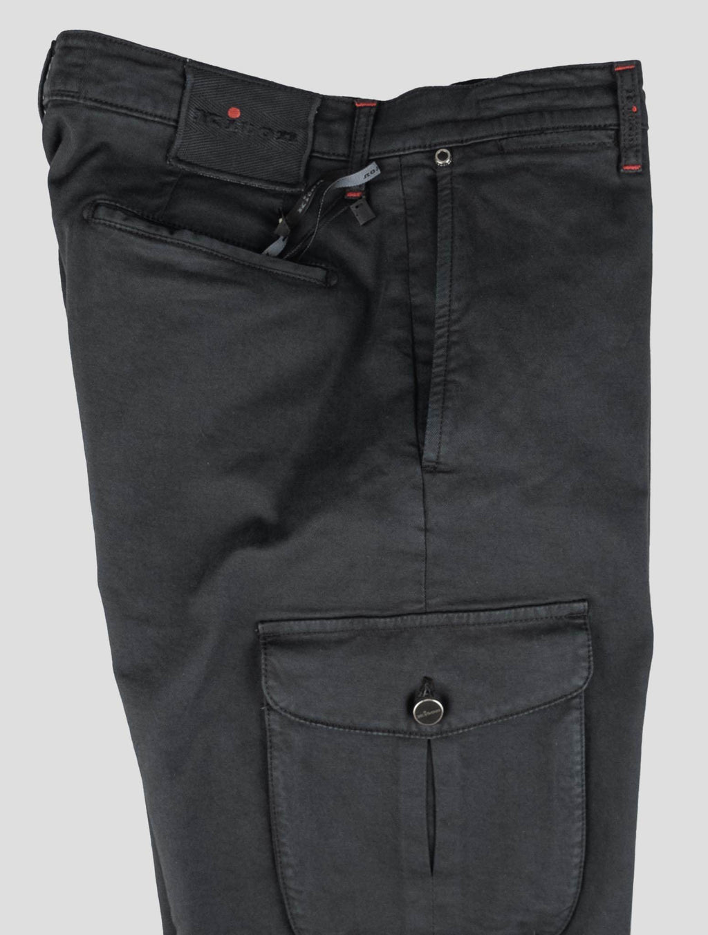Kiton Black Lycra Ea Cargo Pant 7