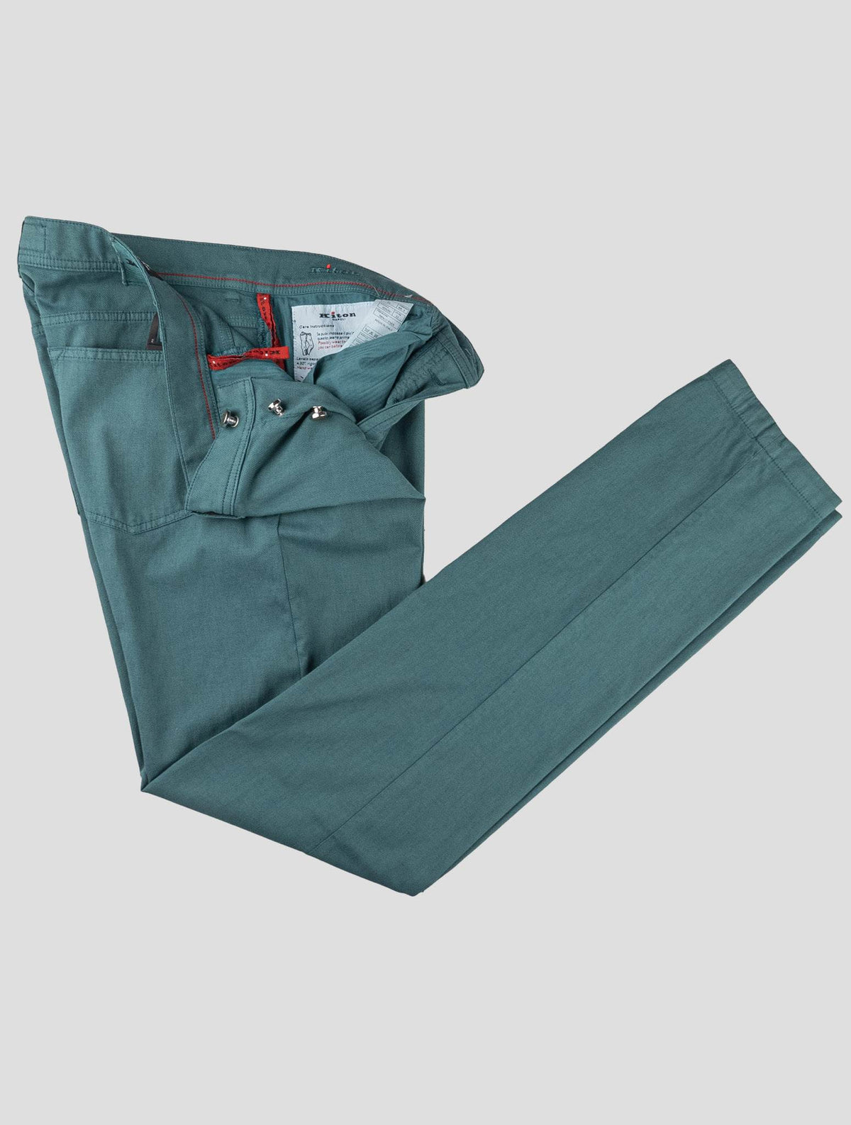 Kiton Green Cotton Ea Jeans 2