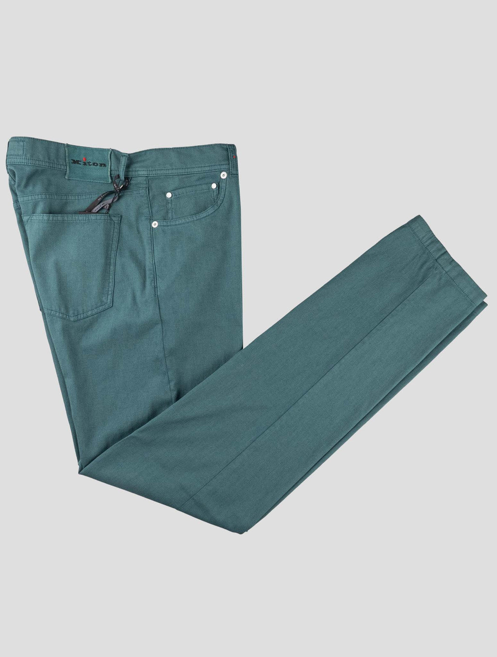 Kiton Green Cotton Ea Jeans 3