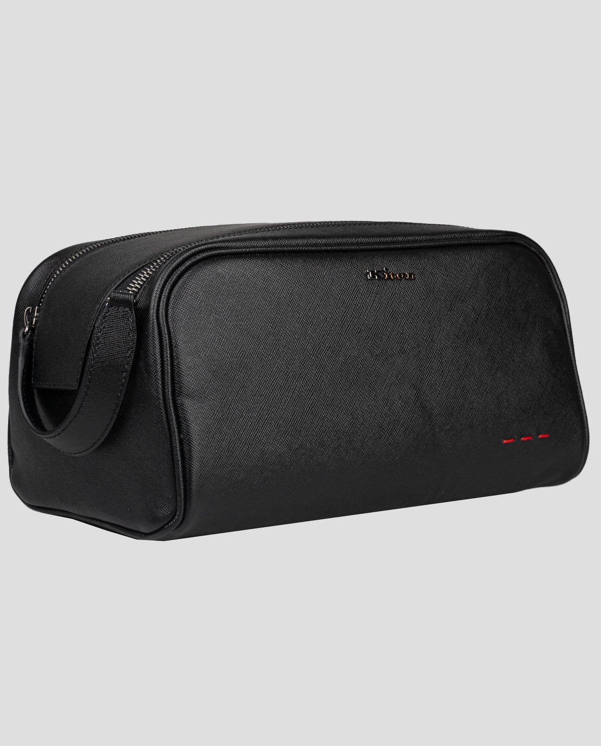 Kiton Black Leather Pochette 2