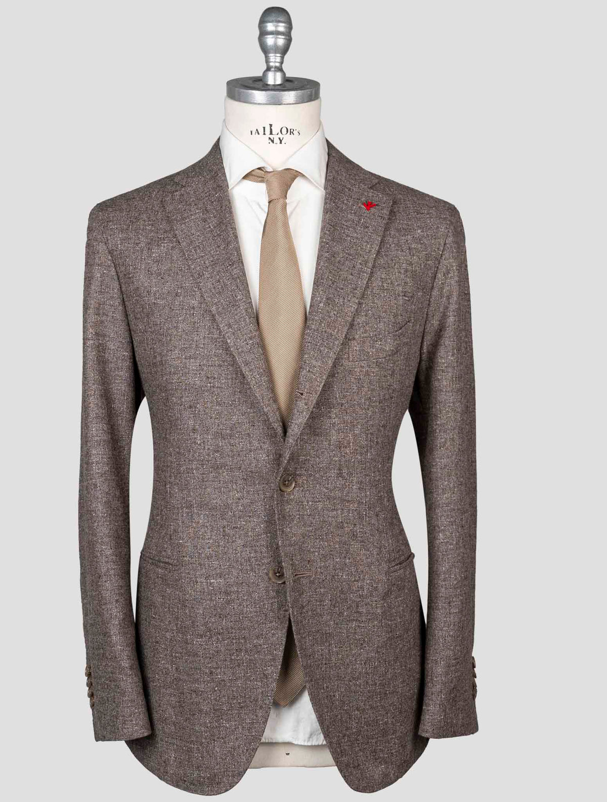 Isaia Blue Cotton Wool Cashmere Blazer 1