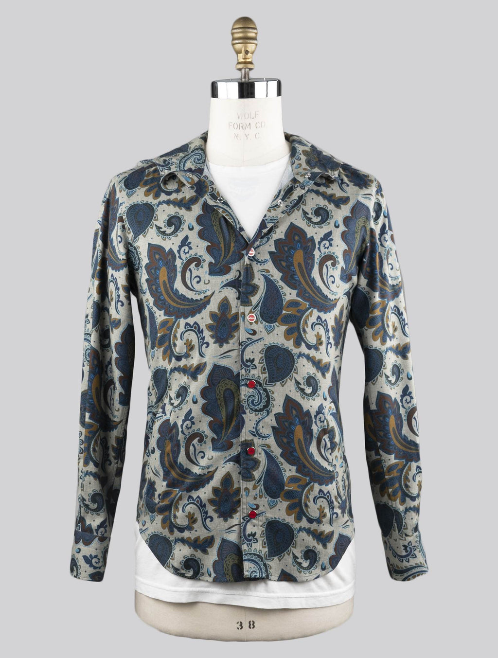 Kiton Multicolor Cotton Overshirt Mariano 1
