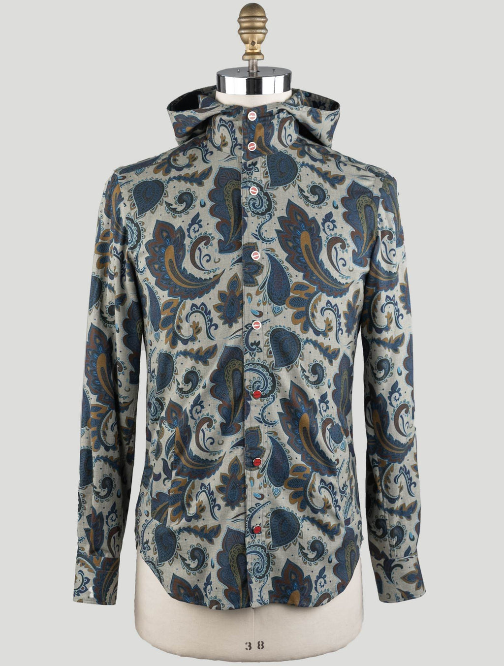 Kiton Multicolor Cotton Overshirt Mariano 7