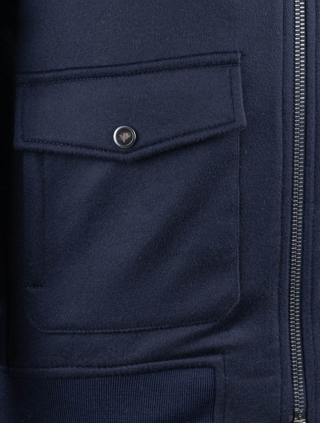 Isaia Blue Cashmere Coat 6