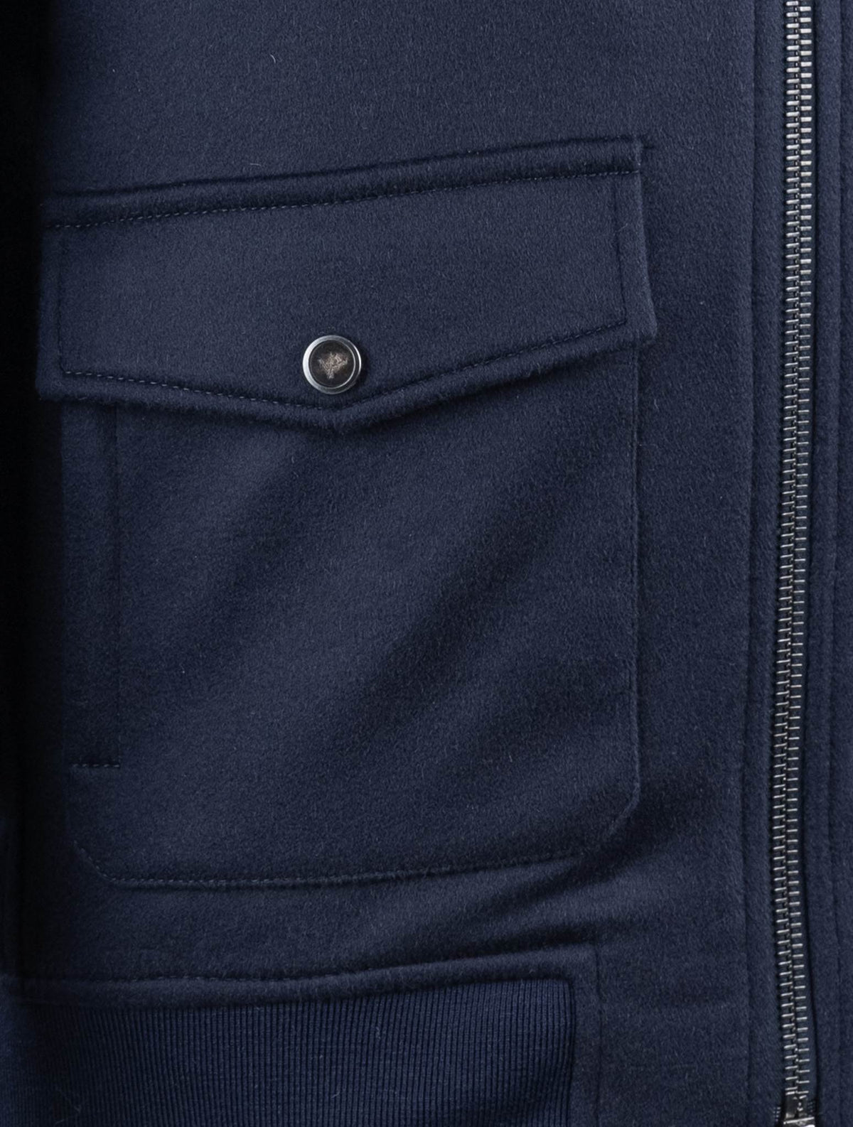 Isaia Blue Cashmere Coat 6
