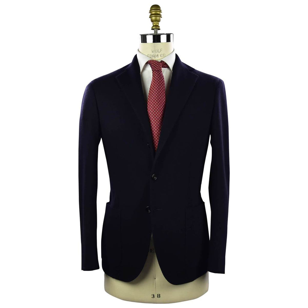 KIRED Blue Virgin Wool Cashmere Ea Suit 9