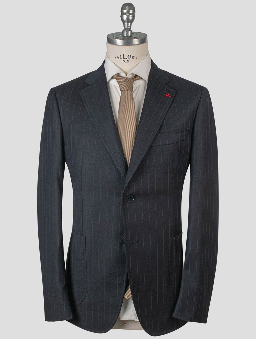 Isaia Blue Wool Suit 1
