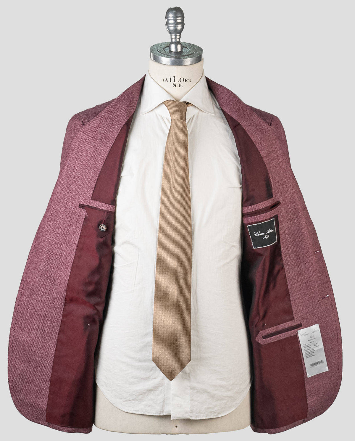 Cesare Attolini Lilac Wool Blazer 4