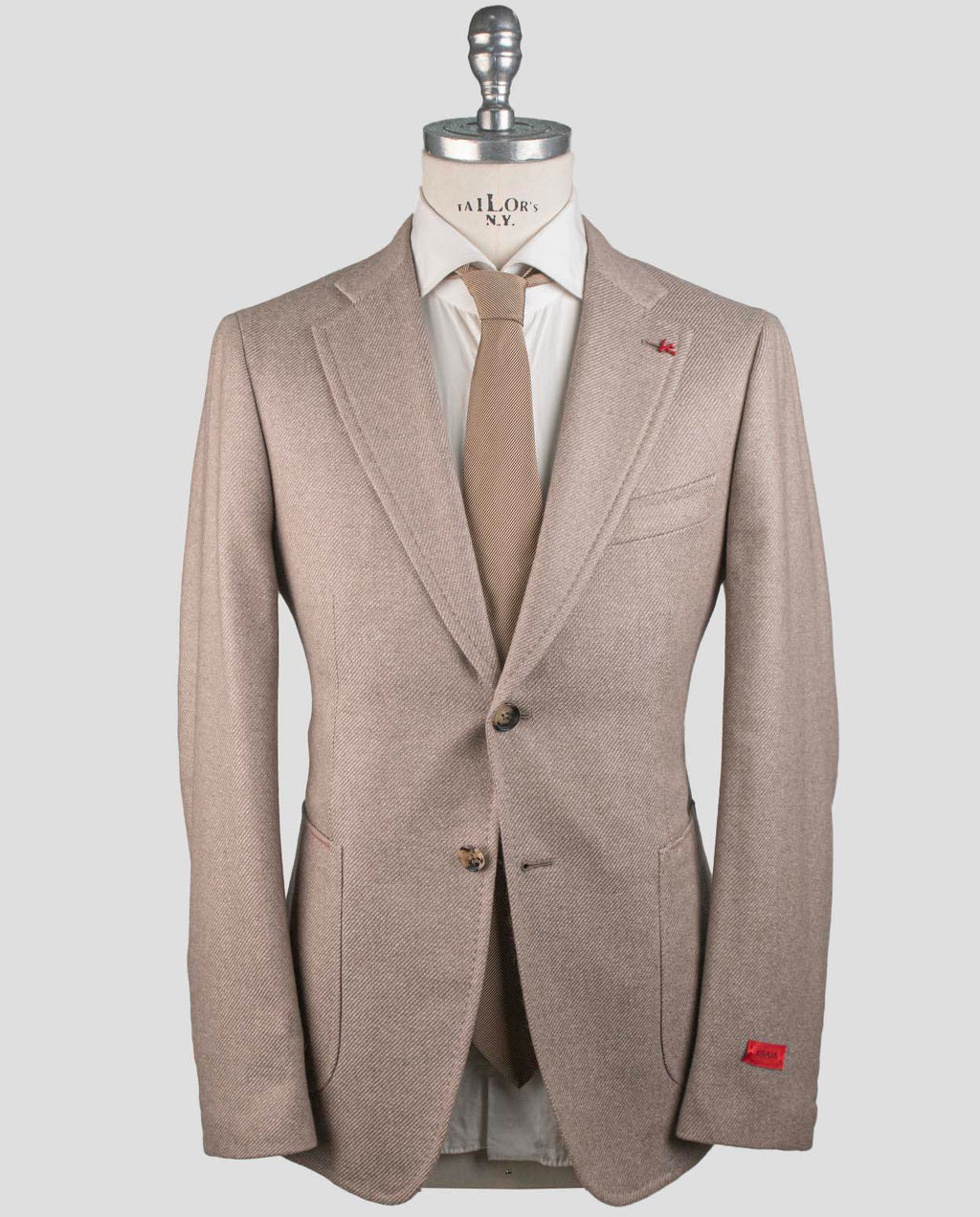 Isaia Beige Cashmere Blazer 5