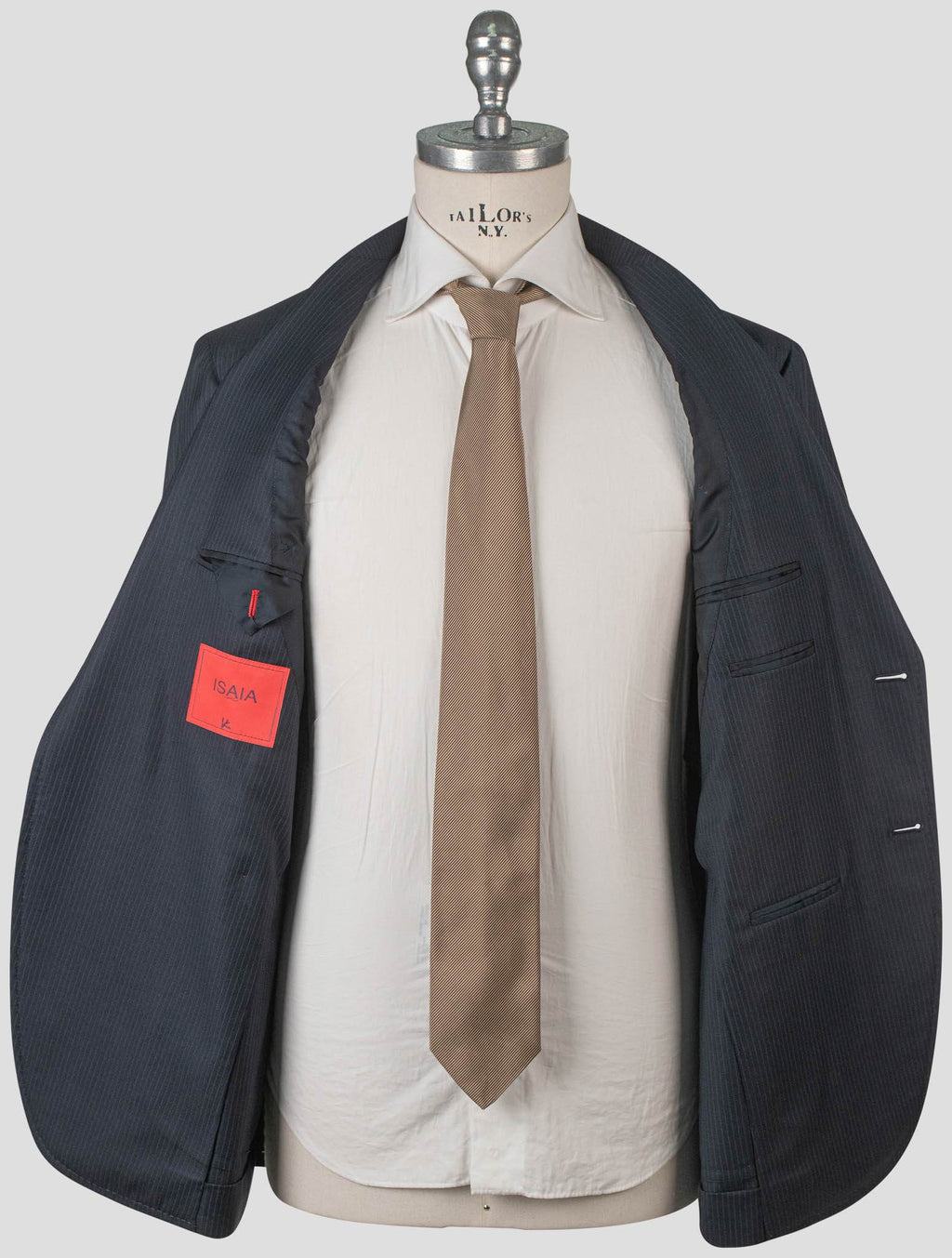 Isaia Blue Wool Suit 7