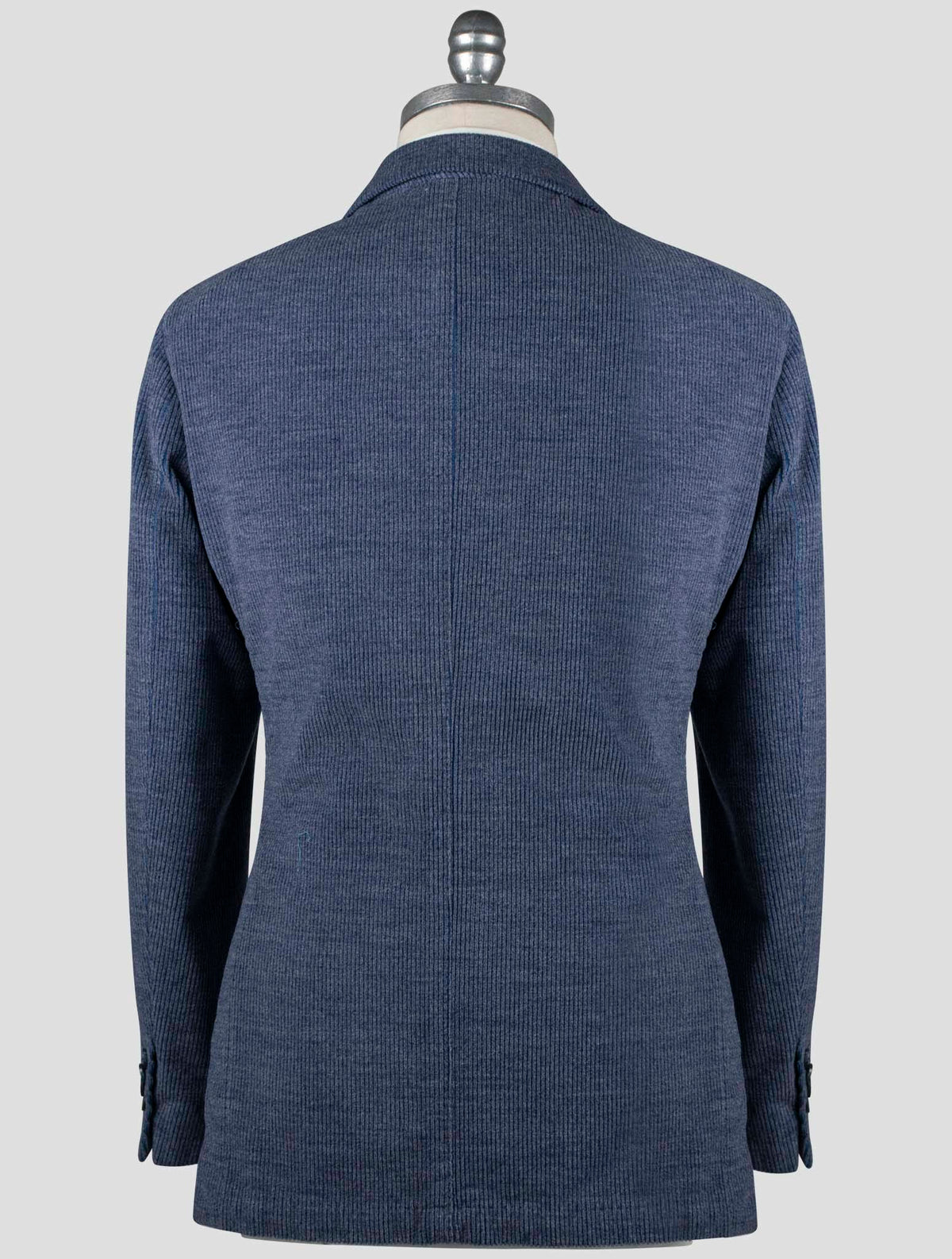 Isaia Blue Cotton Wool Pa Blazer 3