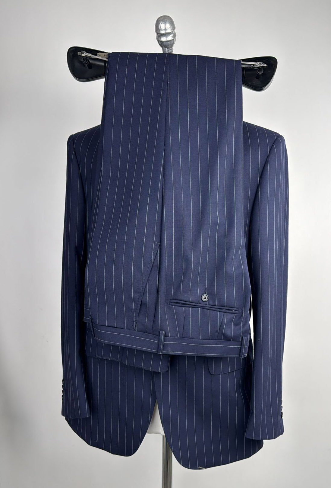Isaia Blue Wool 170's Suit 1