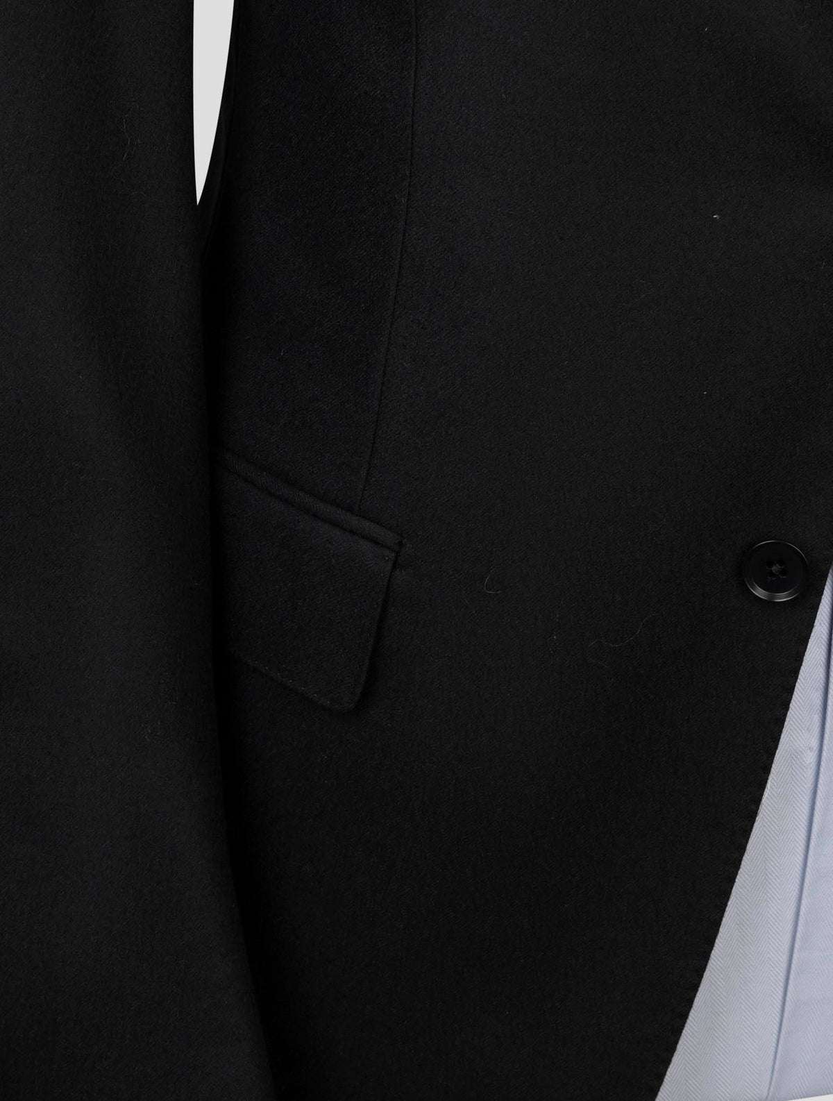 Isaia Black Wool Suit 7