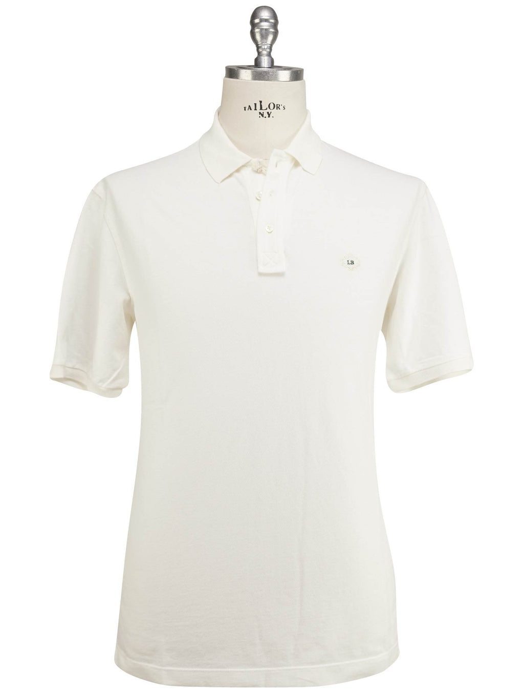 Luigi Borrelli White Cotton Polo 1