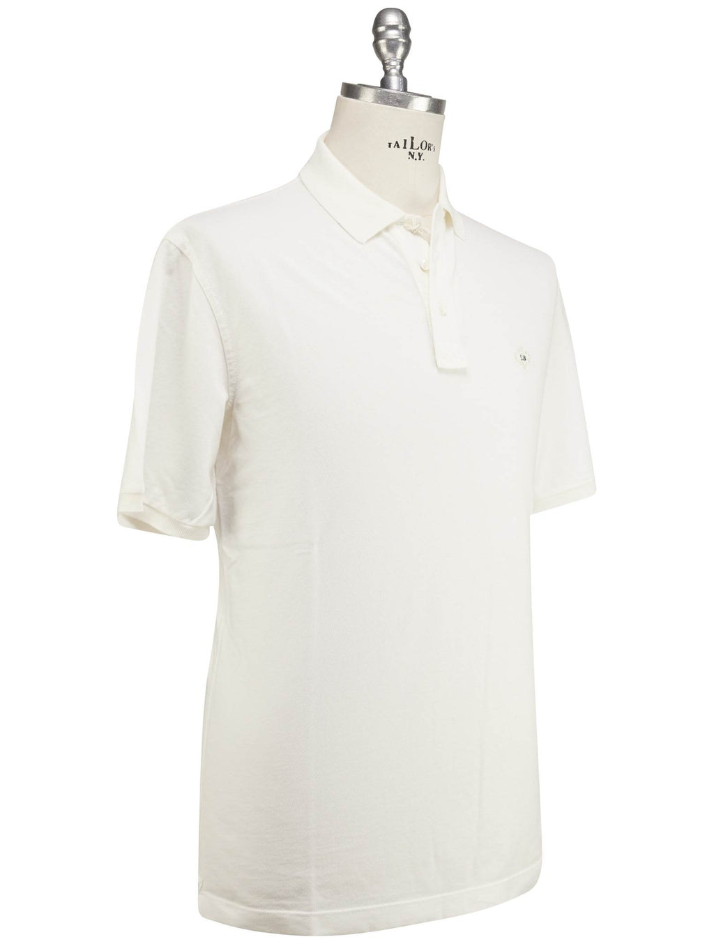 Luigi Borrelli White Cotton Polo 2