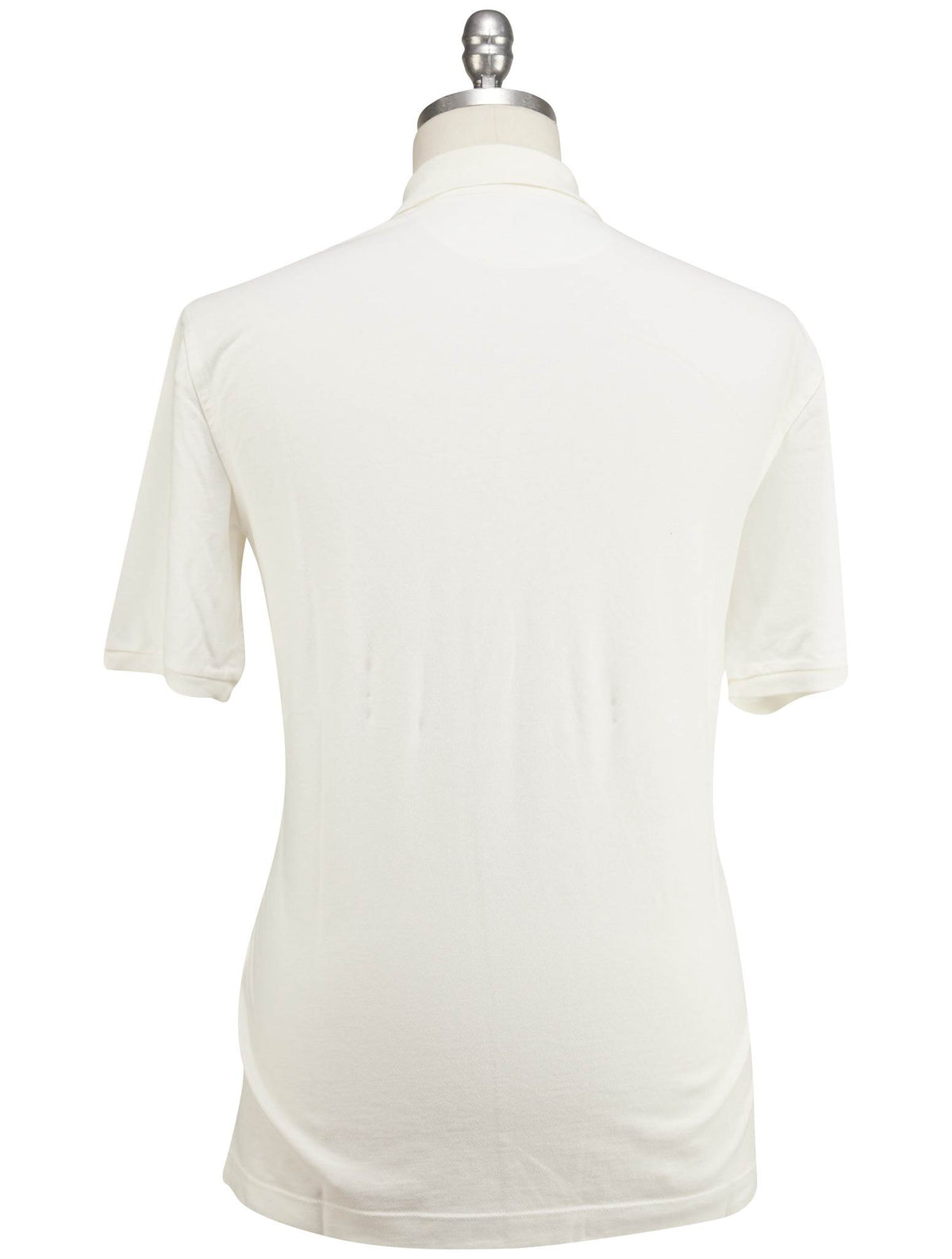 Luigi Borrelli White Cotton Polo 3