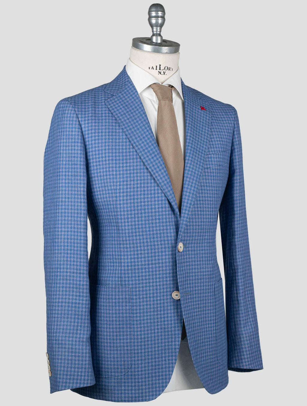 Isaia Purple Virgin Wool Blazer 2