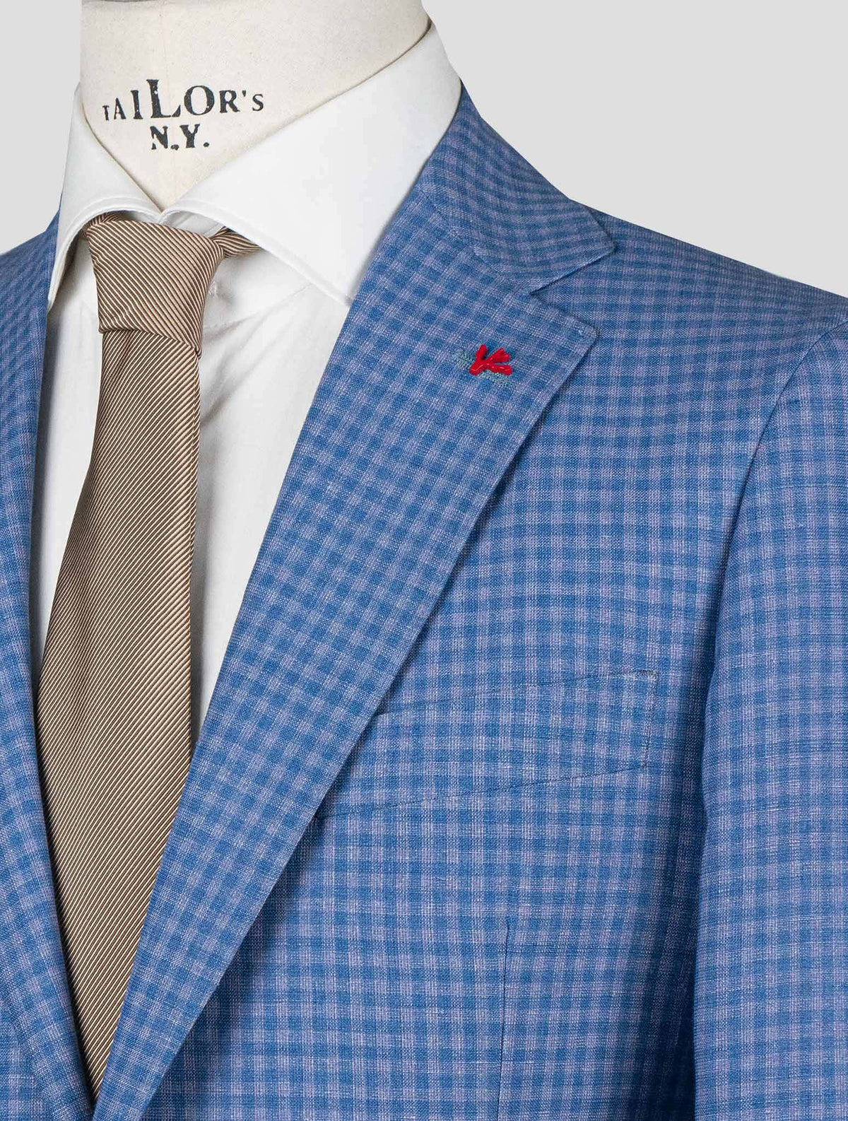 Isaia Purple Virgin Wool Blazer 3