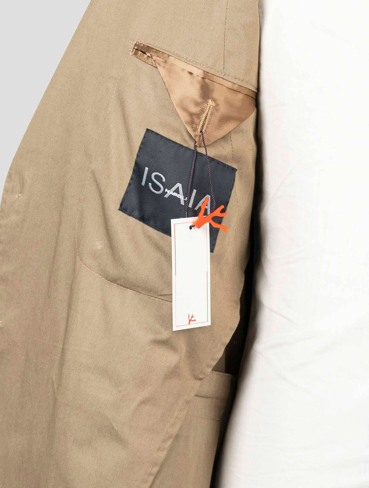 Isaia Brown Cotton Suits 5