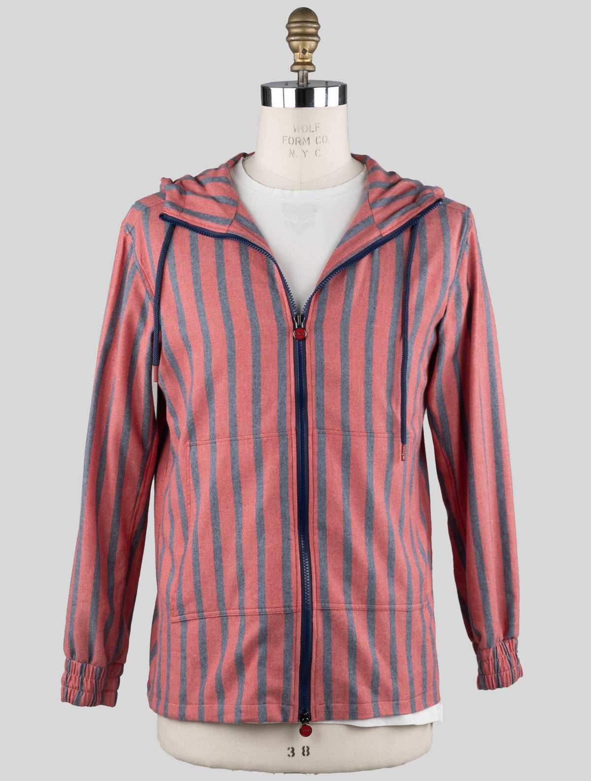 Kiton Pink Gray Cotton Sweatshirt Umbi 12