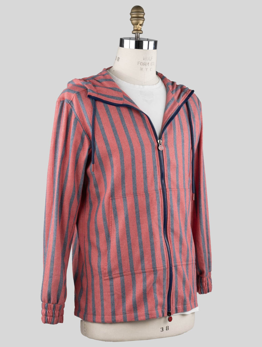 Kiton Pink Gray Cotton Sweatshirt Umbi 2
