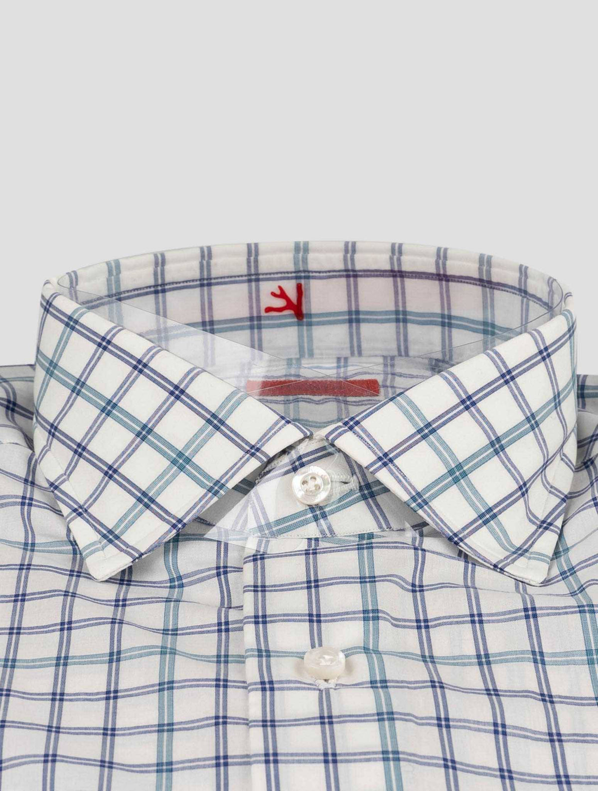 Isaia Multicolor Cotton Shirt 2