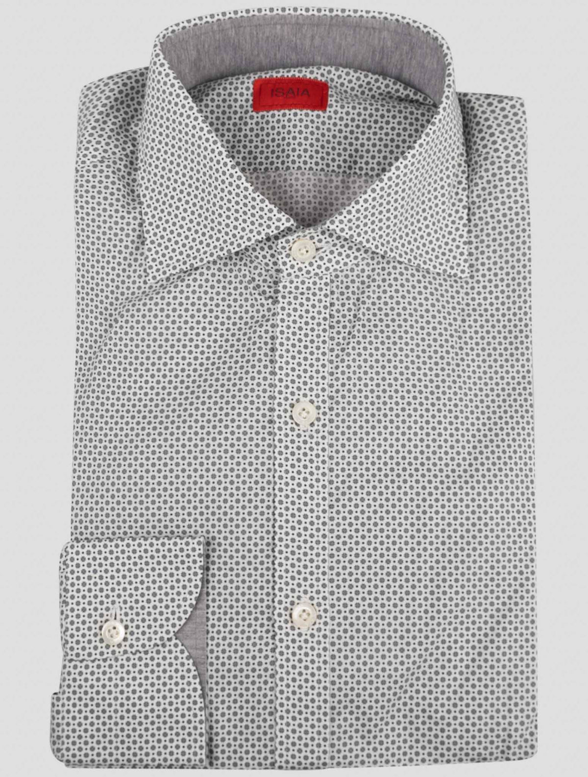 Isaia Multicolor Cotton Shirt 4