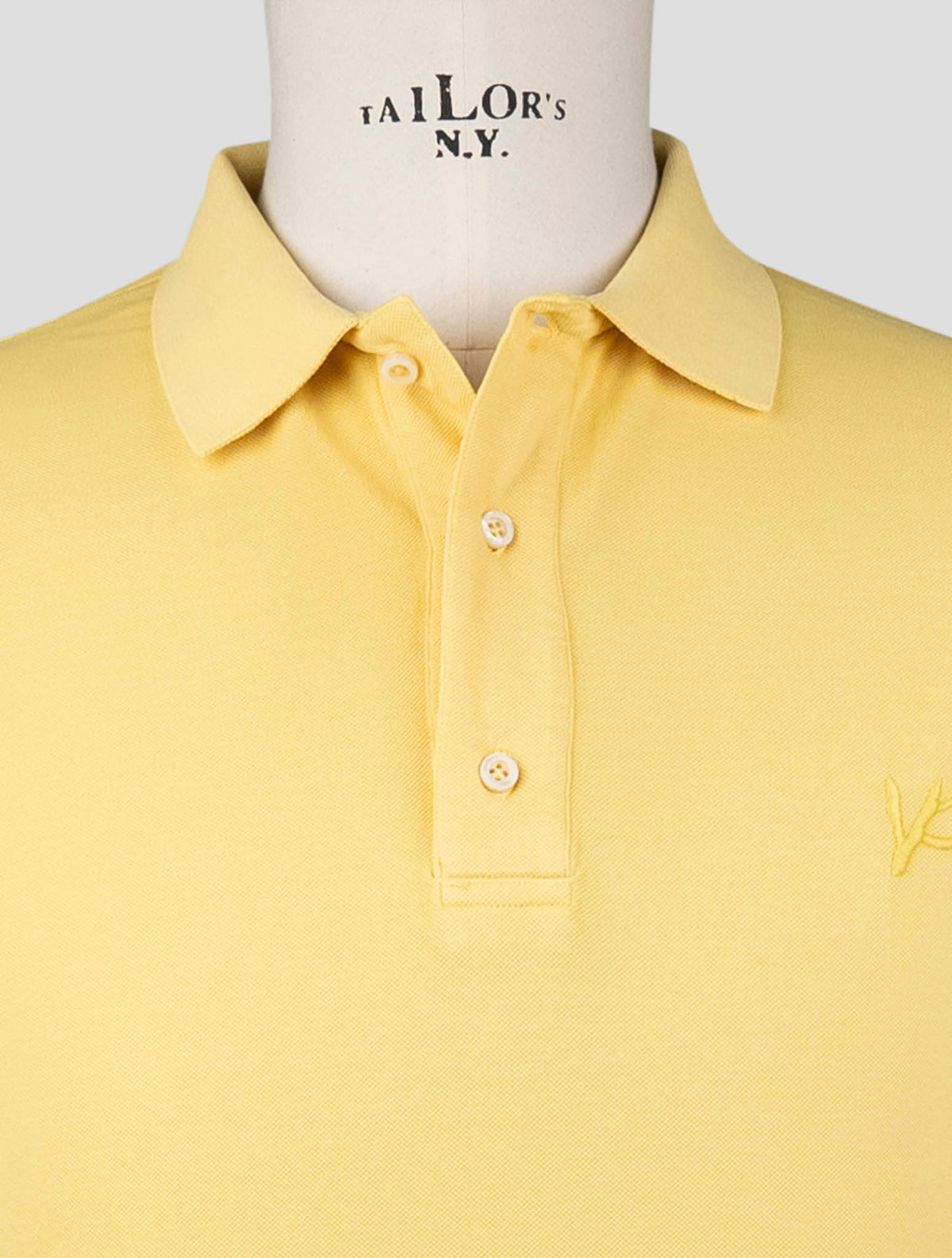 Isaia Yellow Cotton Polo 3