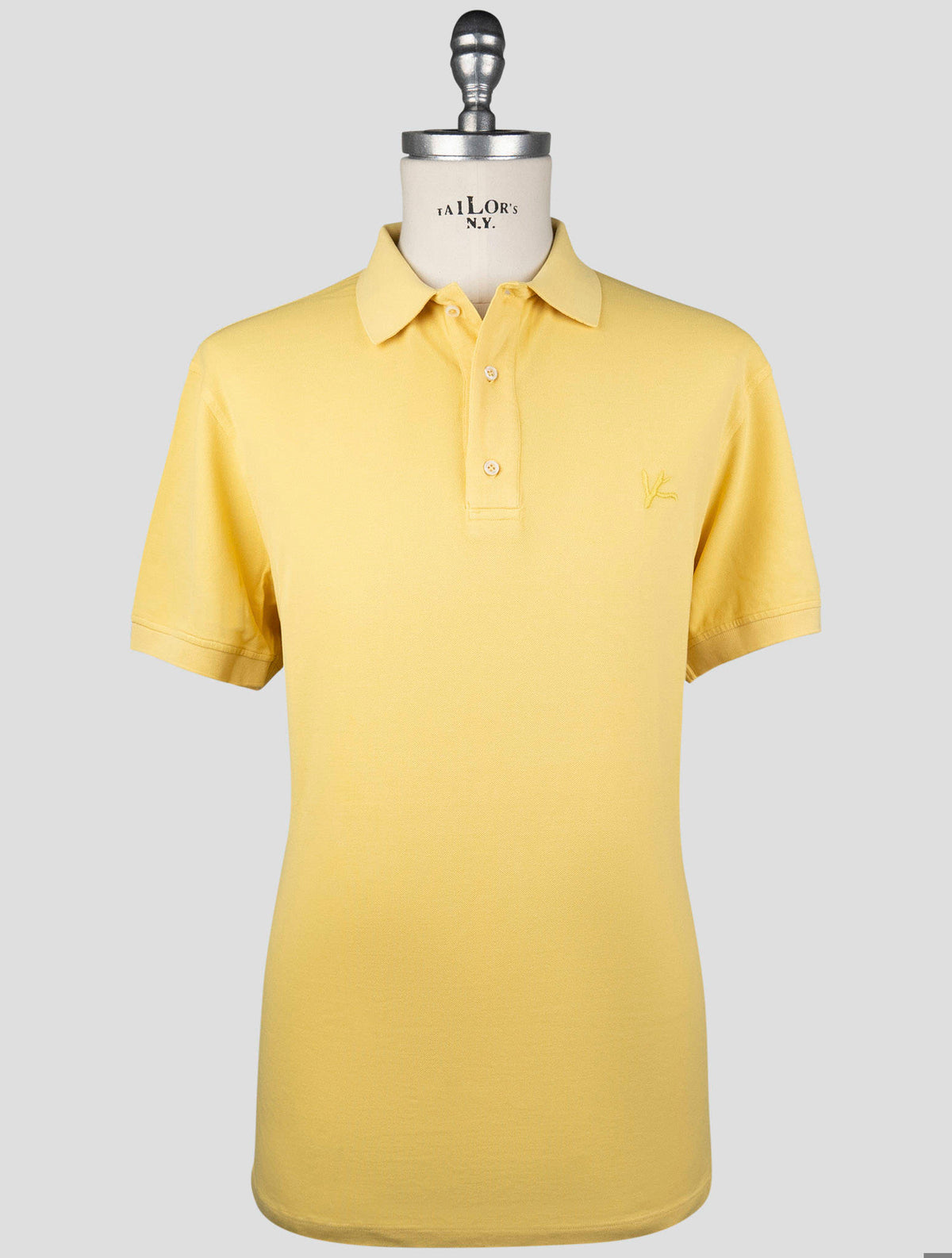 Isaia Yellow Cotton Polo 5