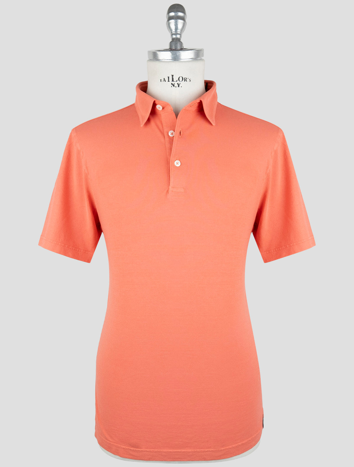 Gran Sasso Light Red Cotton Polo 1