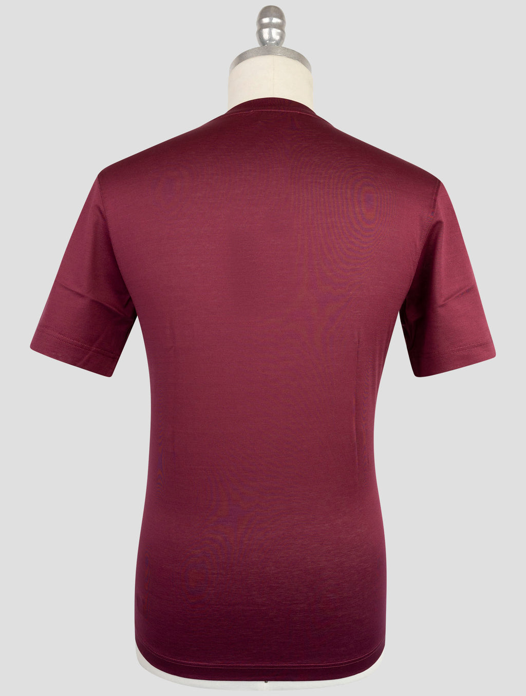 Gran Sasso Burgundy Cotton T-Shirt 3