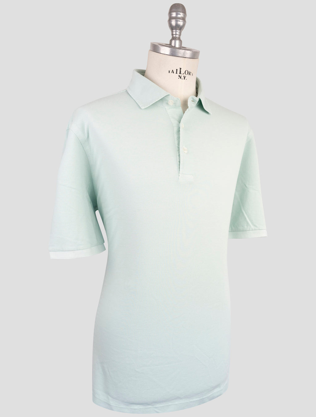 Gran Sasso Light Green Cotton Polo 2