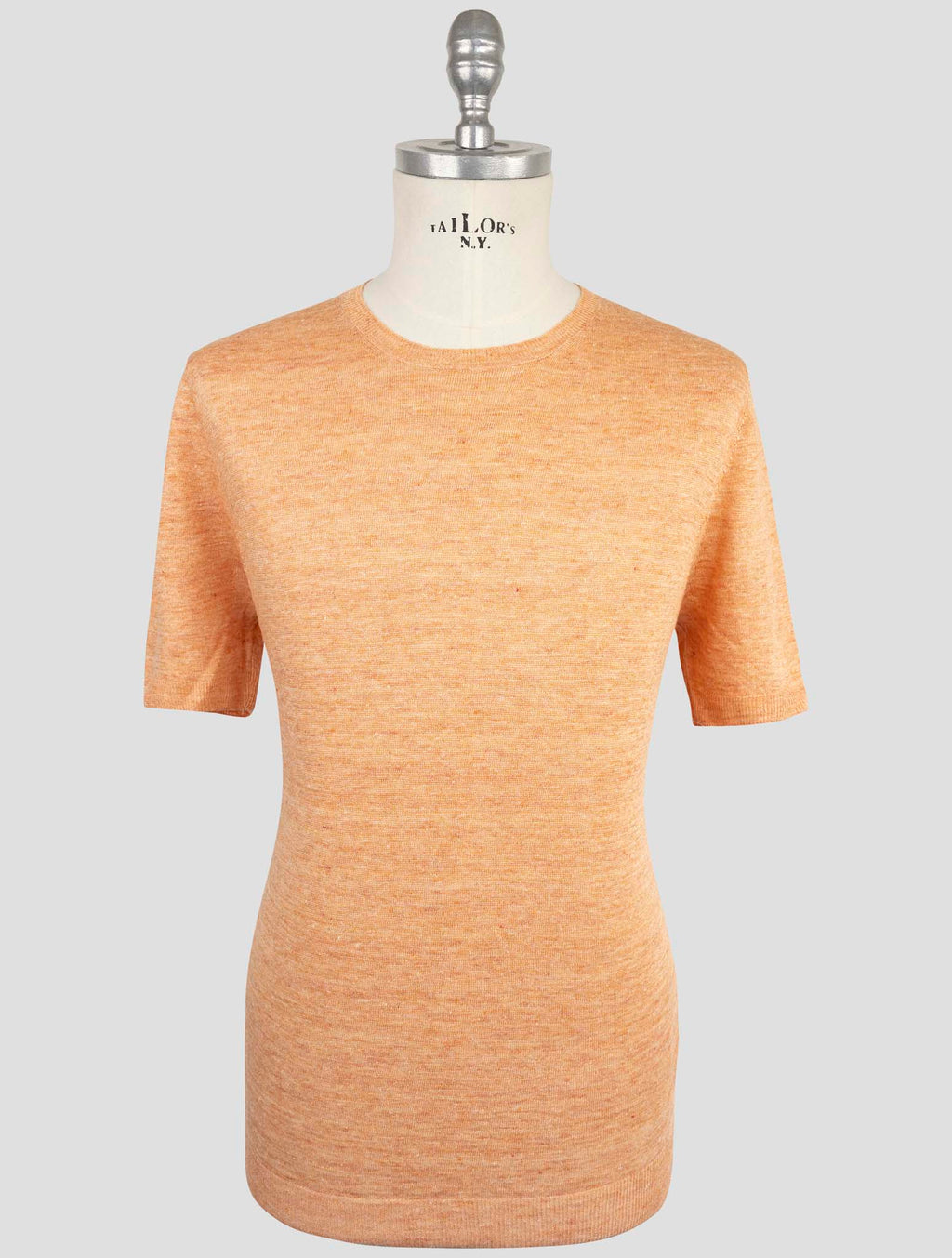 Gran Sasso Orange Linen T-Shirt 1