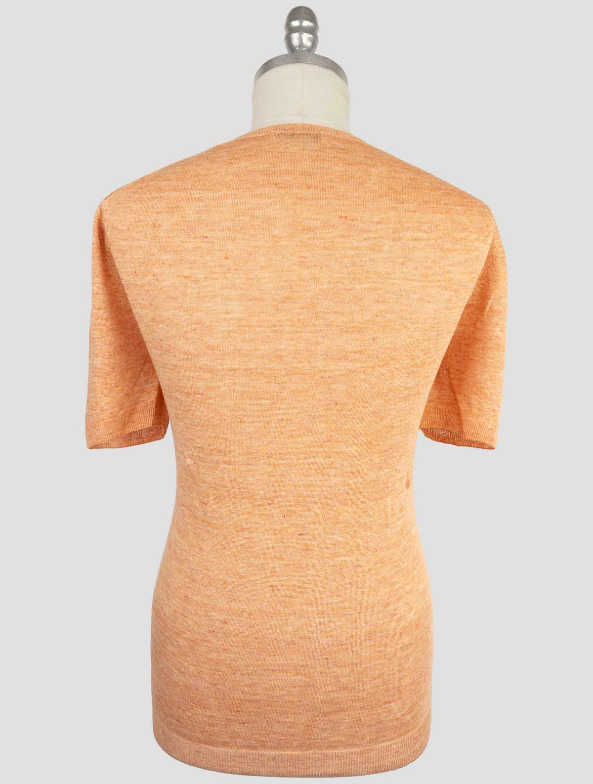 Gran Sasso Orange Linen T-Shirt 3
