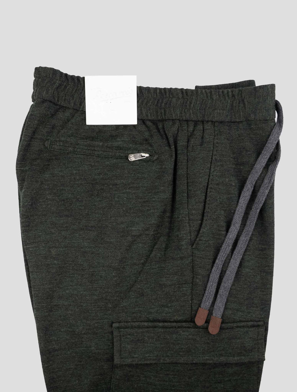 Marco Pescarolo Green Virgin Wool Pa Cargo Pants 3