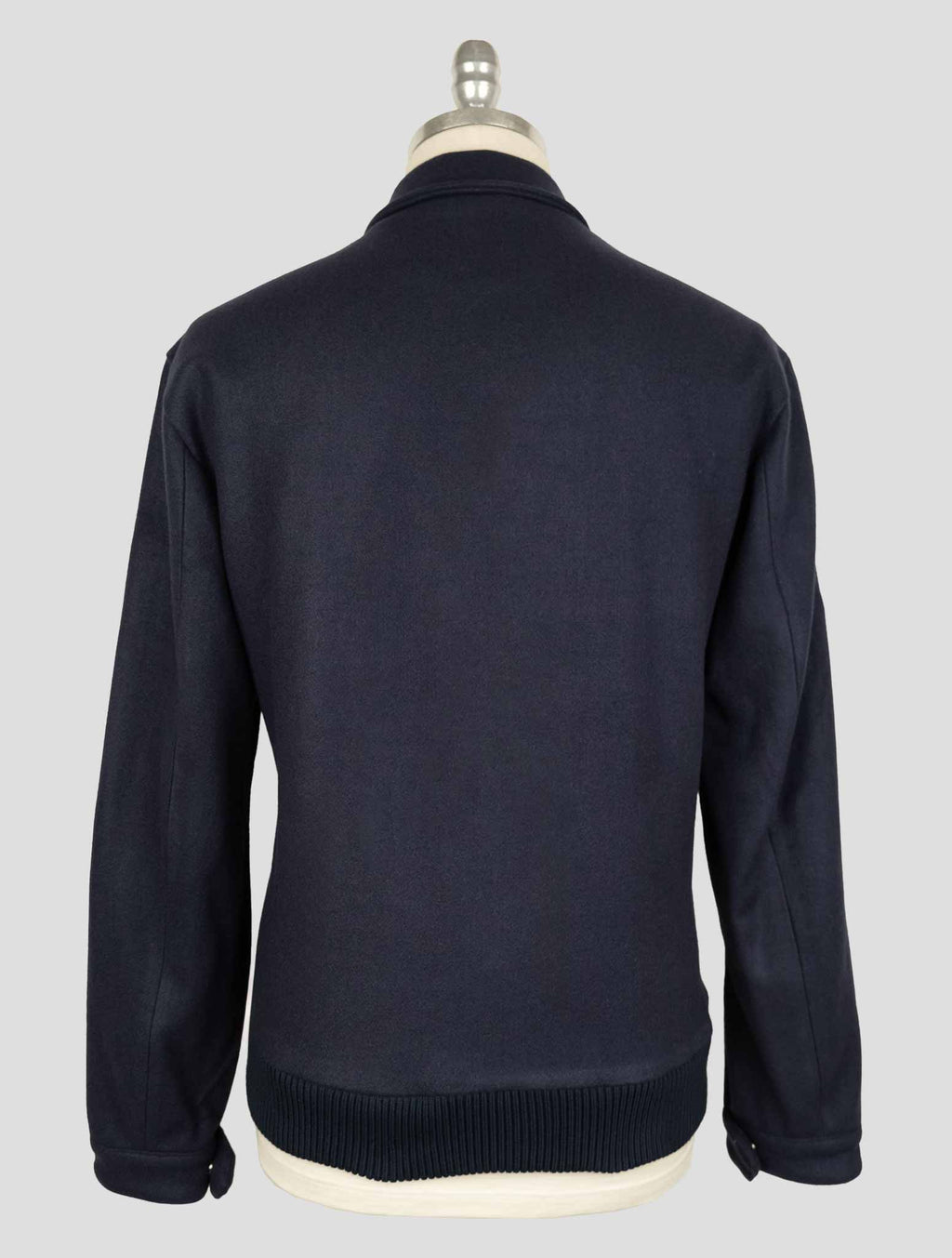 Kired Blue Pl Acetate Wool Coat 3