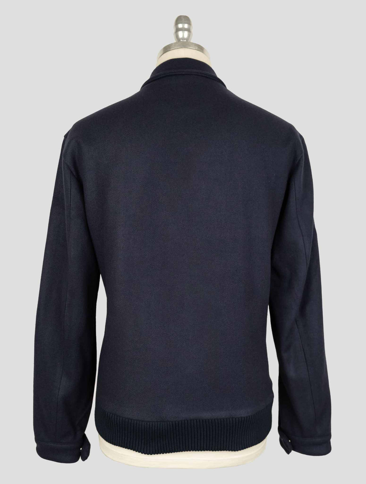 Kired Blue Pl Acetate Wool Coat 3