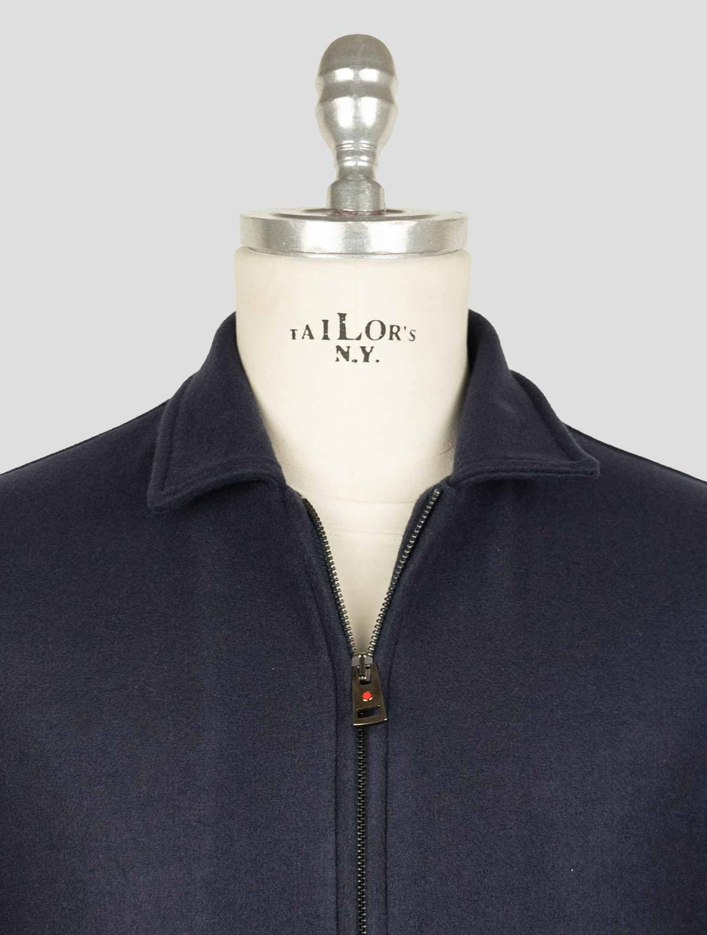 Kired Blue Pl Acetate Wool Coat 4
