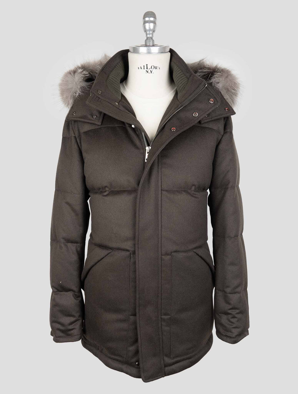 Kired Green Wool Ea Overcoat 1