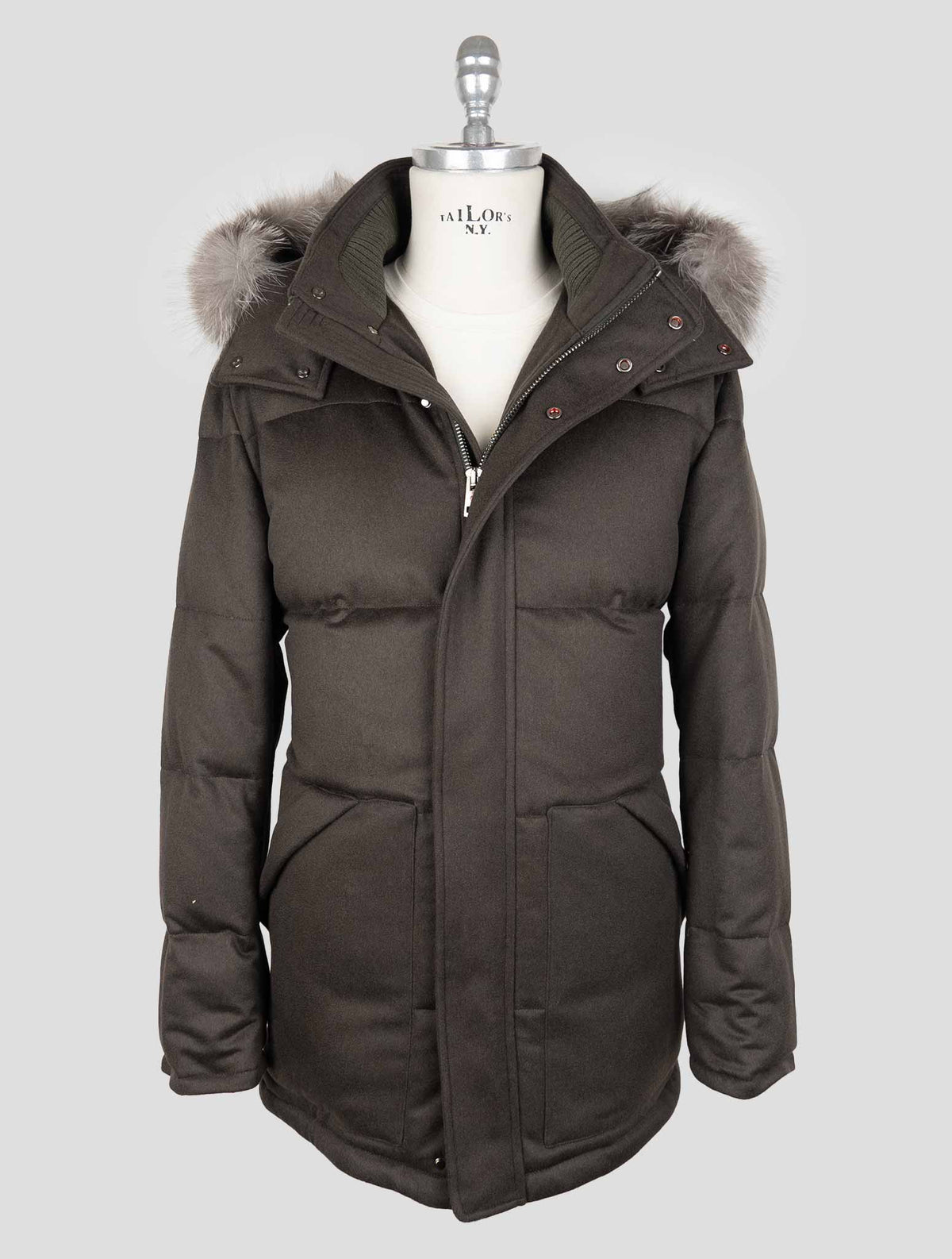 Kired Green Wool Ea Overcoat 1
