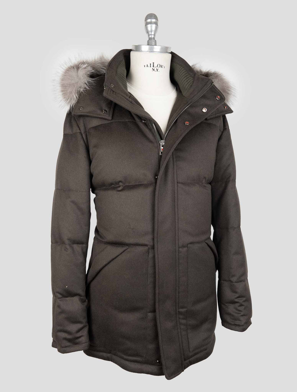 Kired Green Wool Ea Overcoat 2