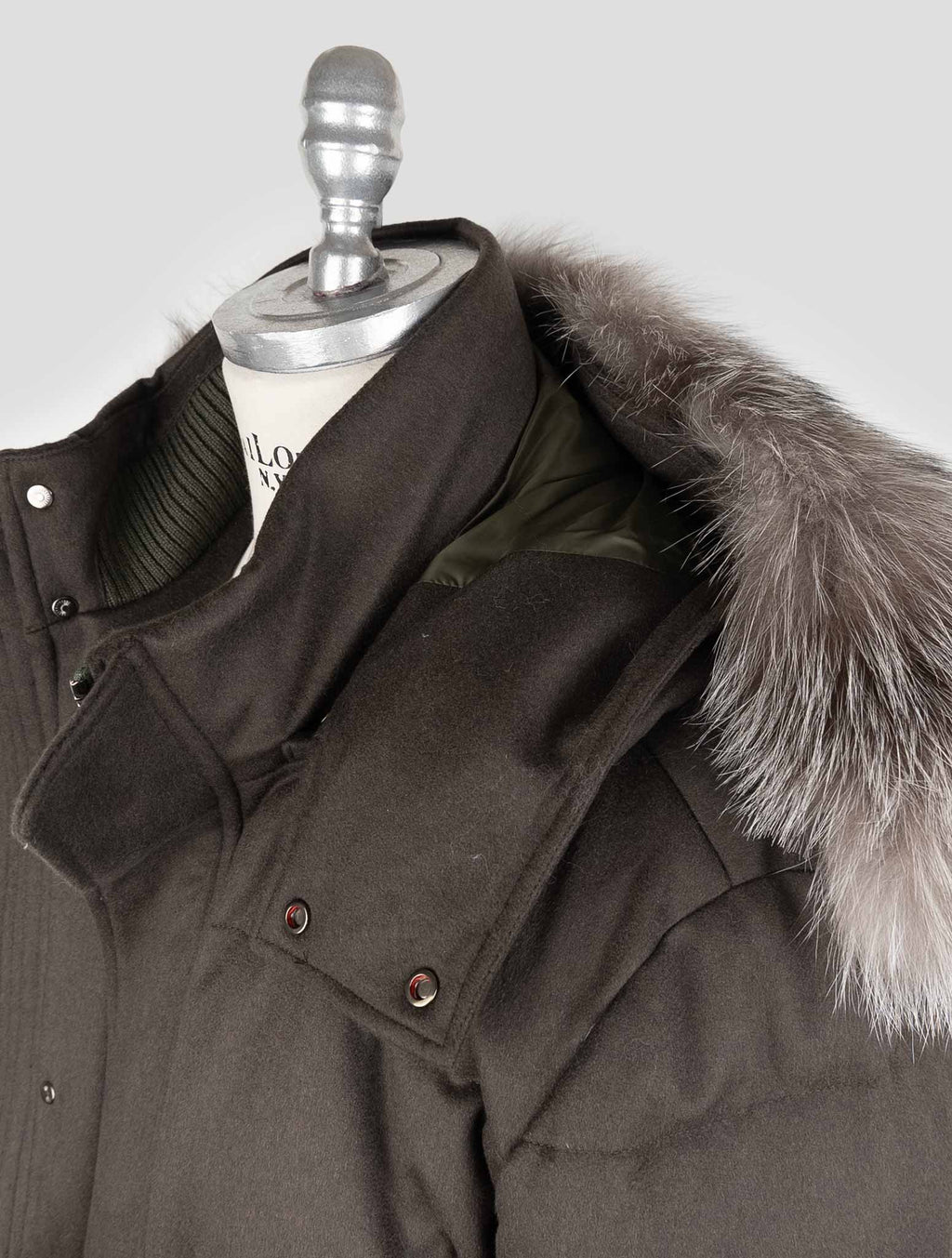 Kired Green Wool Ea Overcoat 7