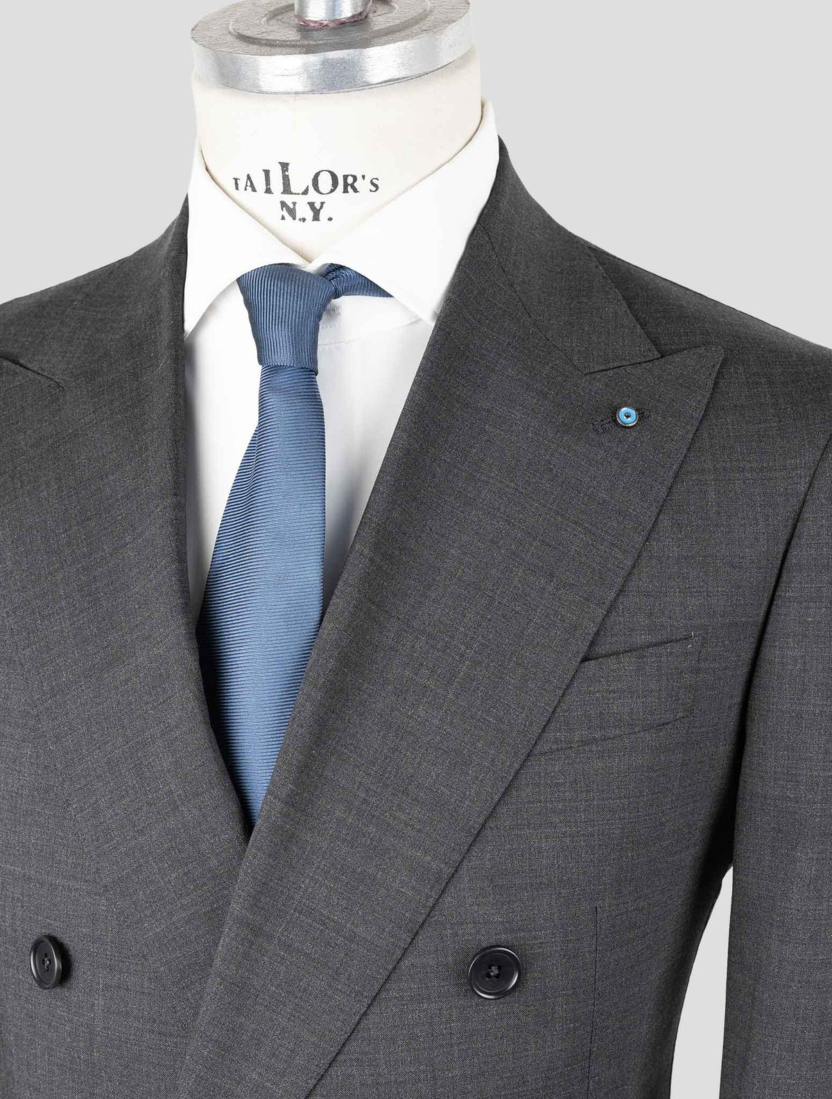 Giampaolo Gray Wool Pl Ea Suit 6