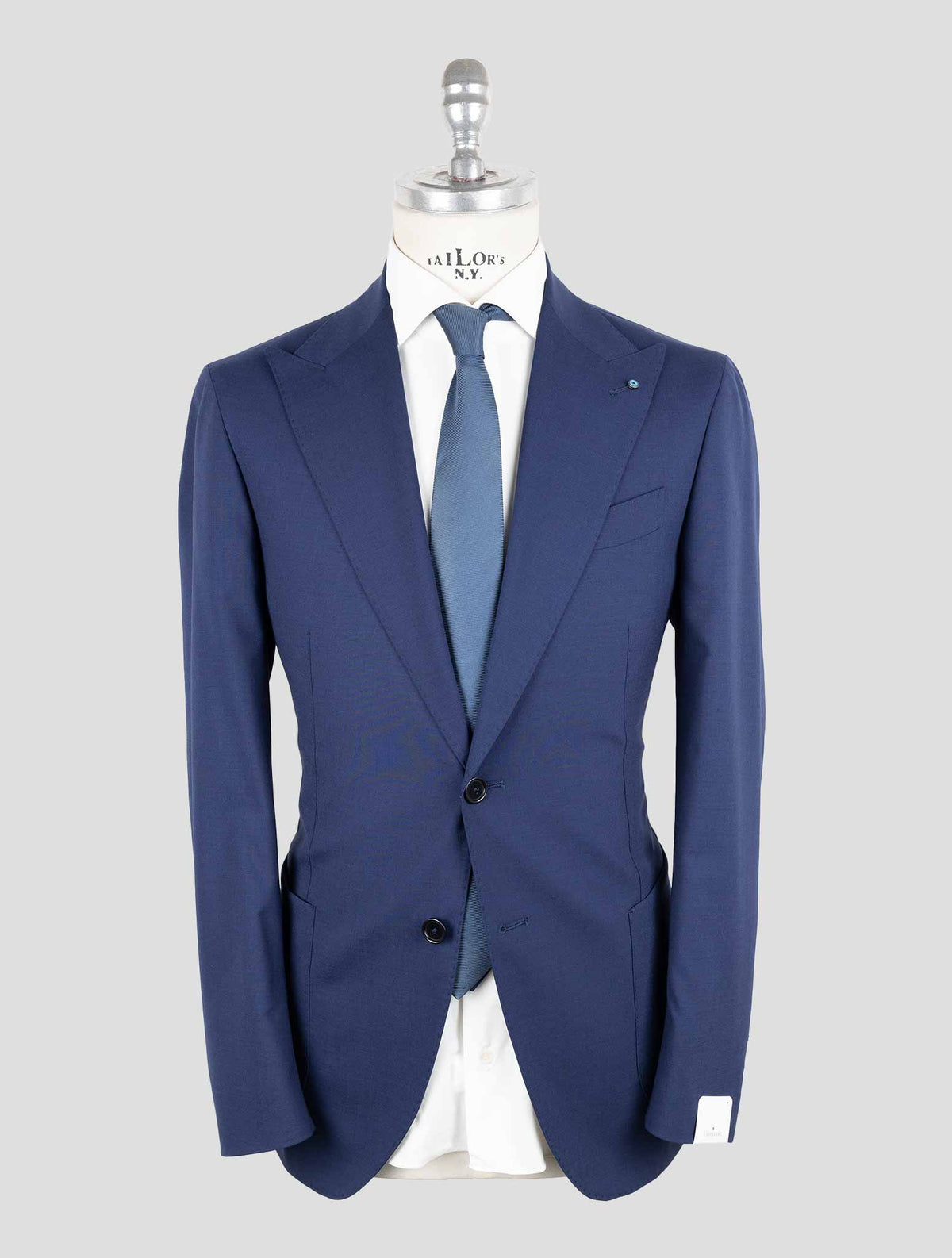 Giampaolo Blue Wool Pl Ea Suit 1