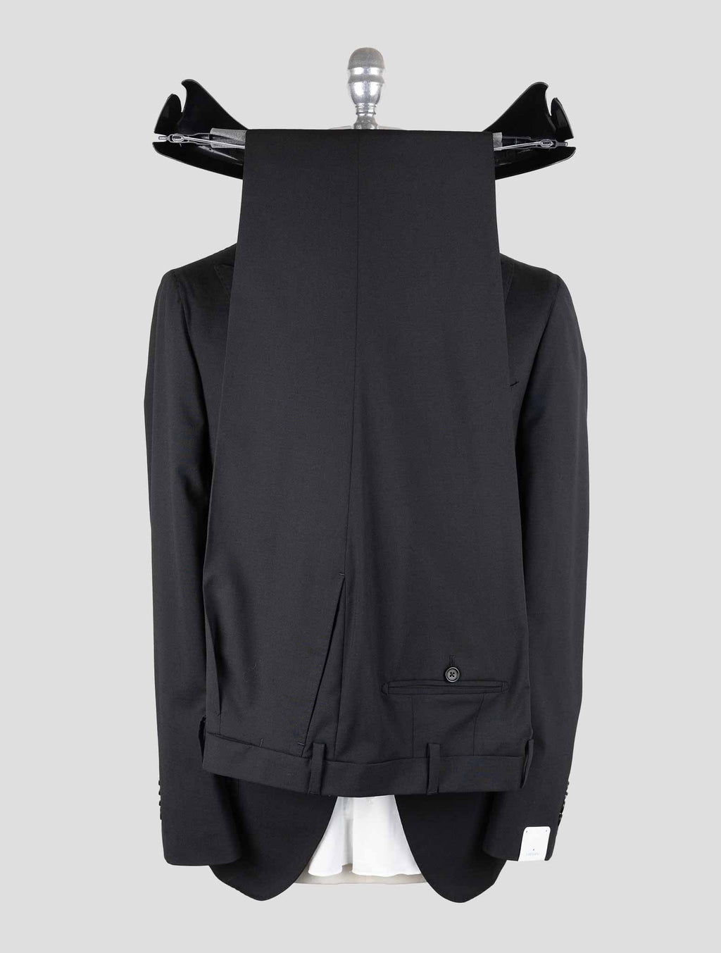 Giampaolo Black Wool Pl Ea Suit 4