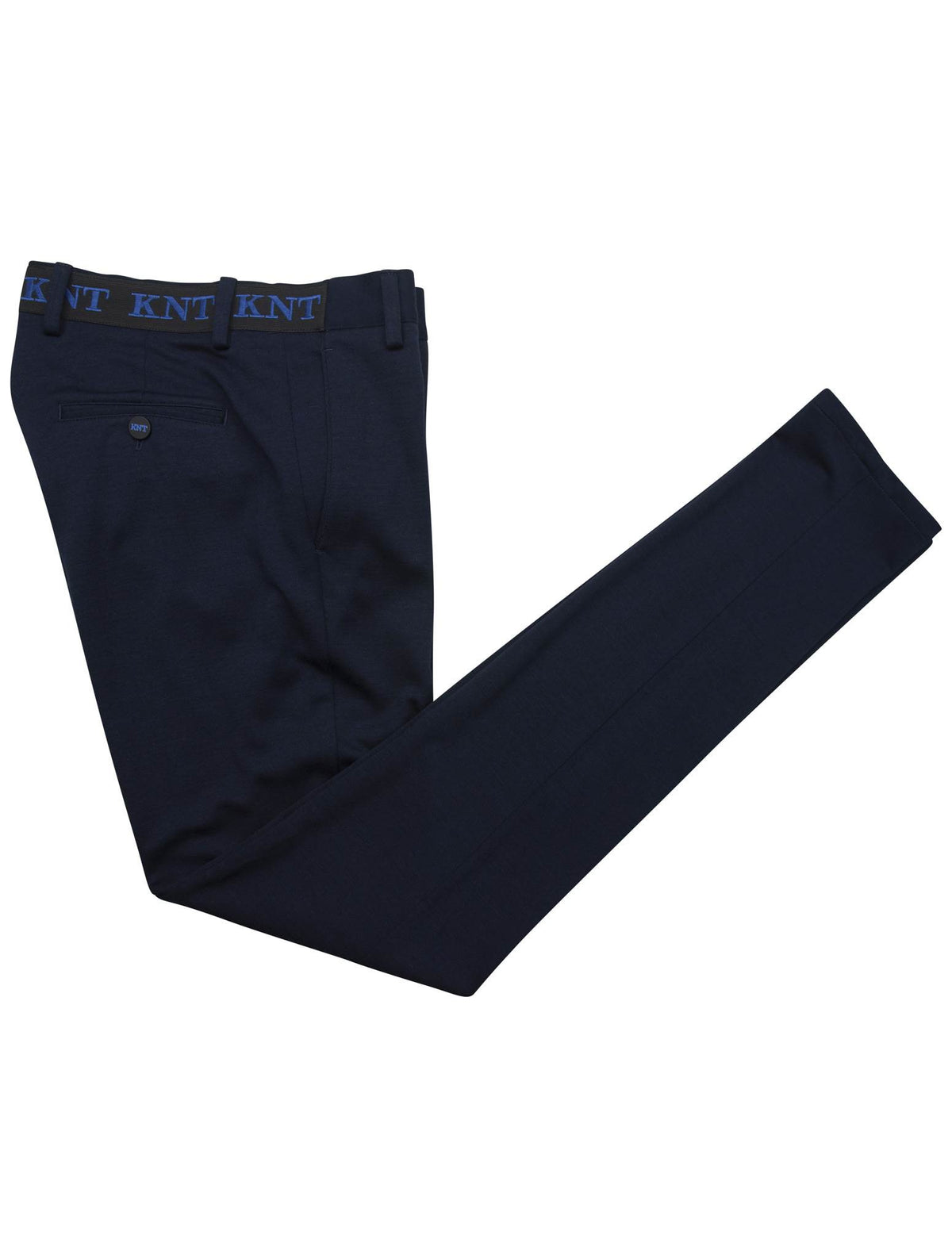 Kiton KNT Blue Pl Wool Pants 2