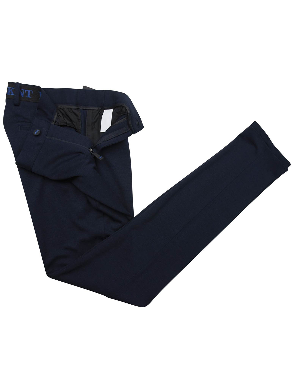 Kiton KNT Blue Pl Wool Pants 4