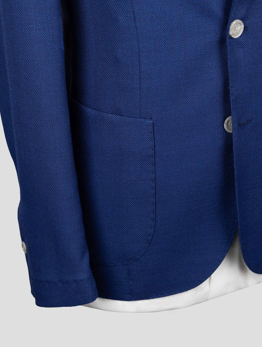 Barba Napoli Blue Virgin Wool Blazer 5