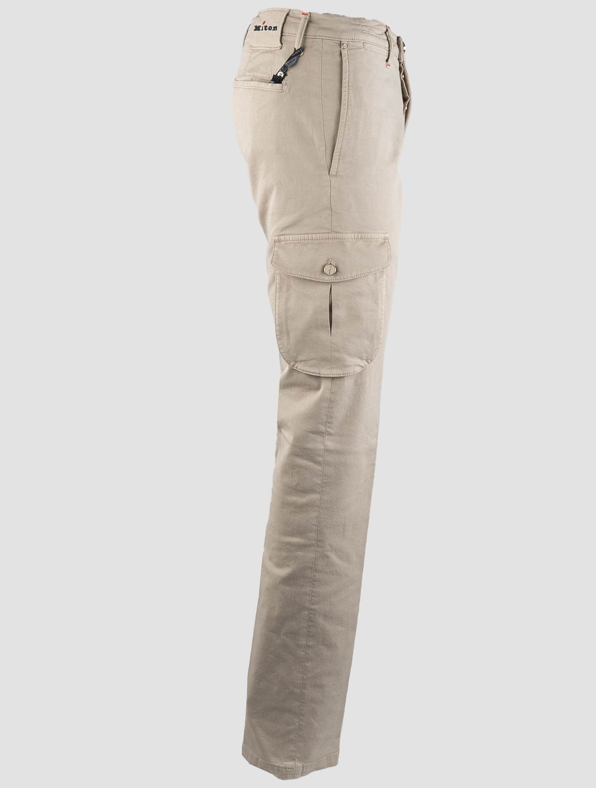 Kiton Beige Cotton Ea Cargo Pants 2