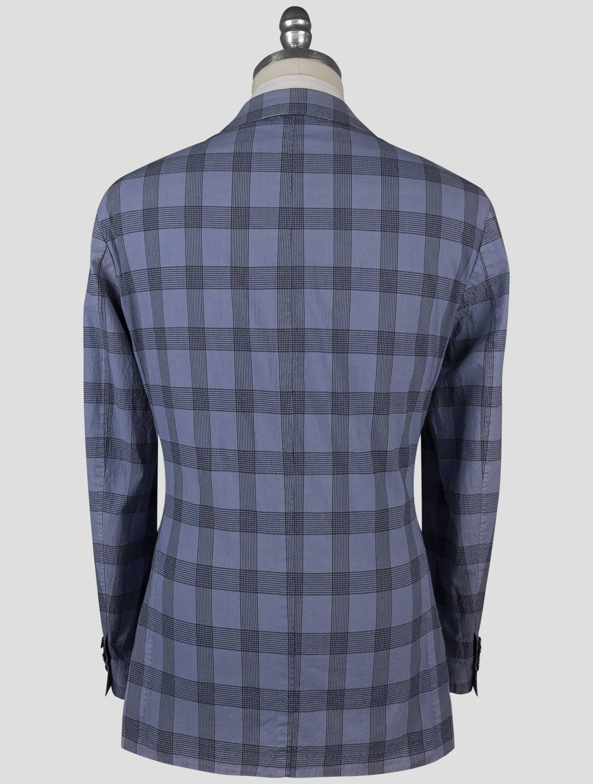 Isaia Blue Cotton Ea Blazer 13